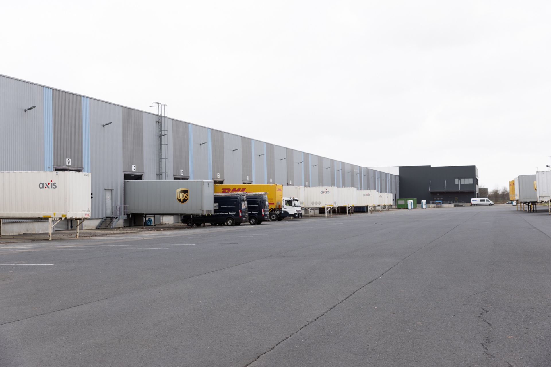 Verladerampe bei BA Logistics Dormagen